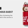 THE MONSTERS COCA-COLA SERIES – Κουτί στόλι βινυλίου
