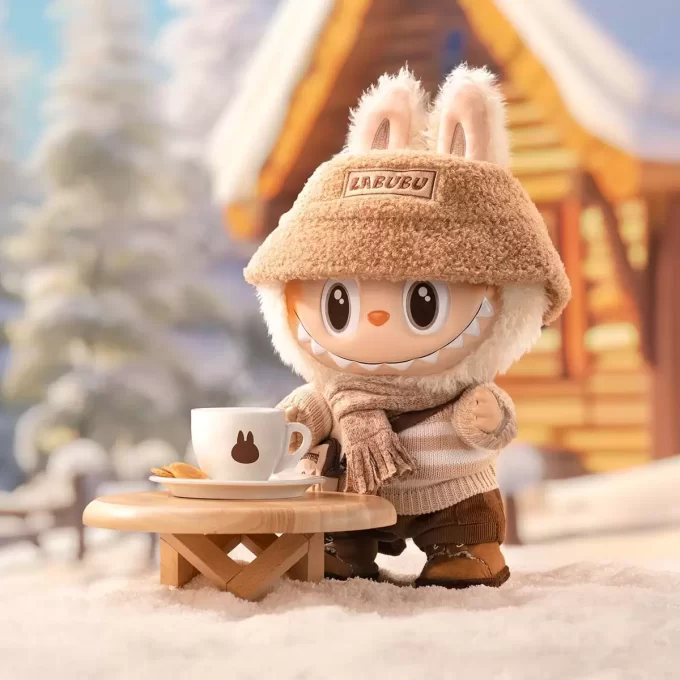 THE MONSTERS – DRESS BE LATTE Λούτρινη Κούκλα Βινυλίου