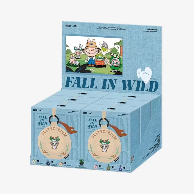 ΣΕΙΡΑ THE MONSTERS FALL IN WILD – Μίνι Τσάντα με Καπέλο Bucket σε Κουτί