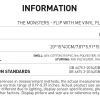THE MONSTERS – FLIP WITH ME Λούτρινη Κούκλα Βινυλίου