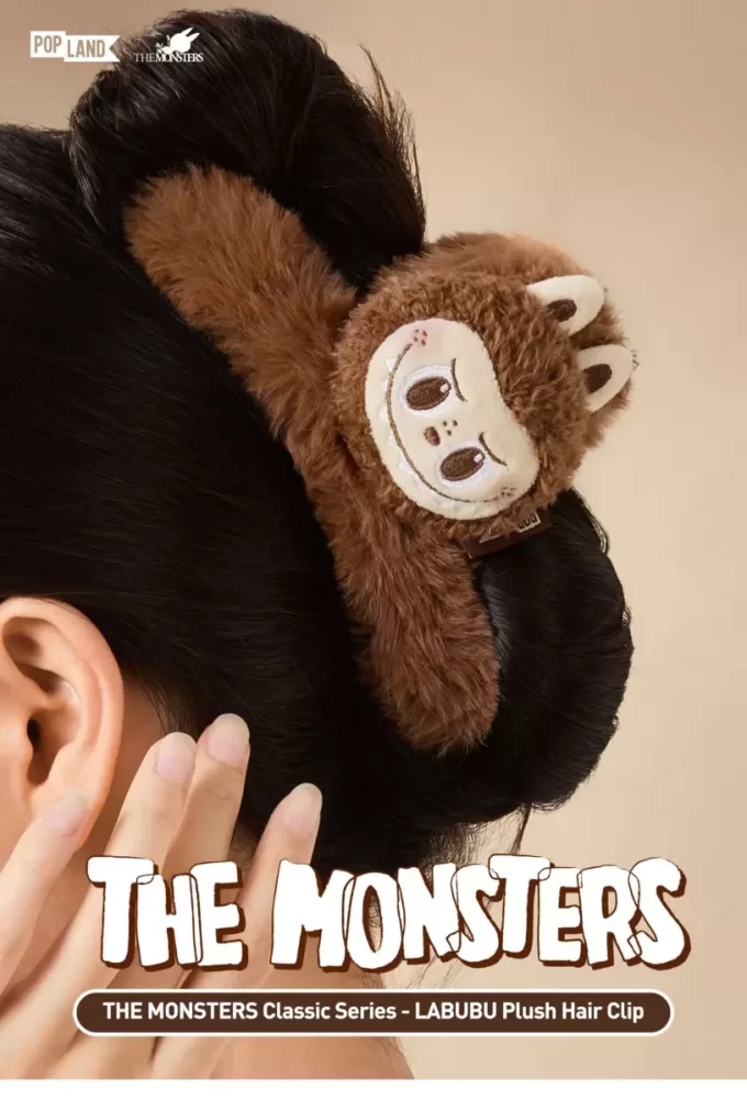 THE MONSTERS Κλασική Σειρά – Λούτρινο Κλιπ Μαλλιών LABUBU