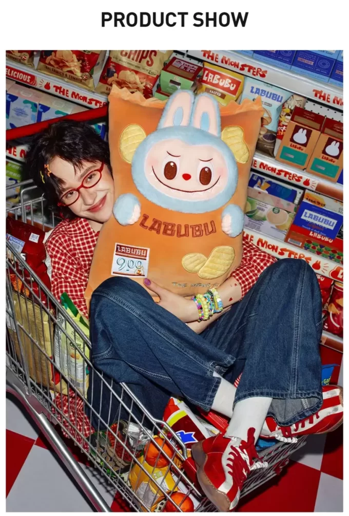 Μαξιλάρι THE MONSTERS Wacky Mart Series (Τσιπς)