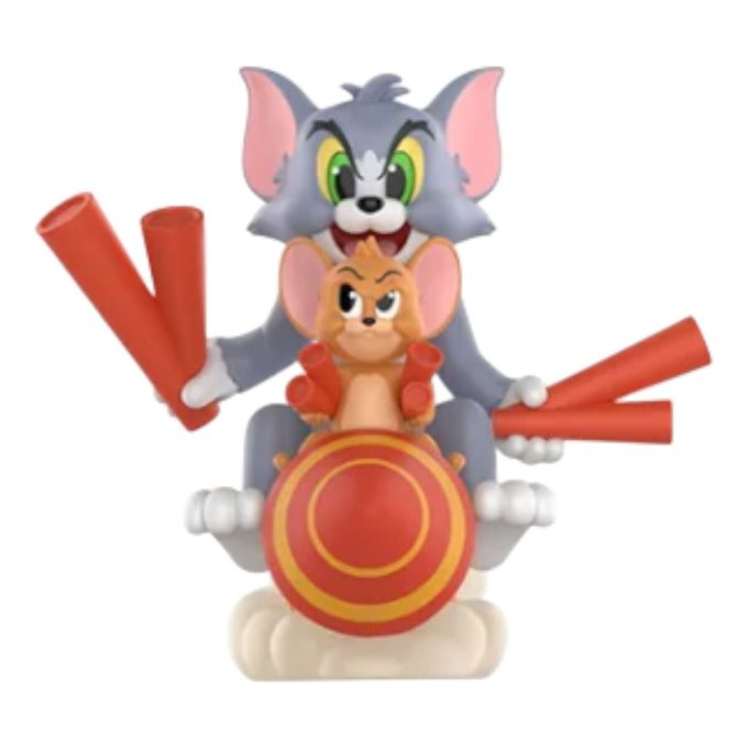 Φιγούρες Απαγορευμένης Πυξίδας Tom & Jerry “Μονομαχία Πυροτεχνημάτων”