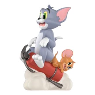 Φιγούρες Απαγορευμένης Πυξίδας Tom & Jerry “Επίθεση με Πυροσβεστήρα”