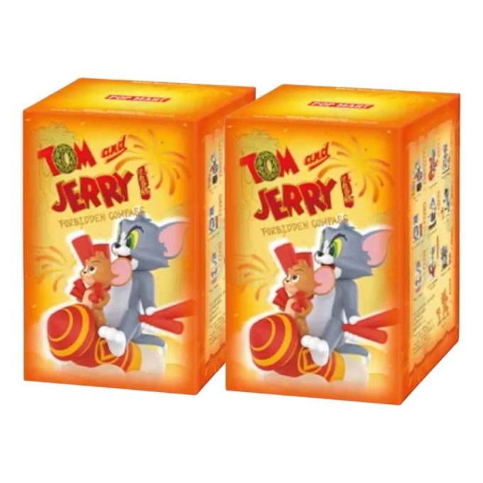 Φιγούρες Tom & Jerry Forbidden Compass σε Σφραγισμένη Θήκη (2 Τυφλά Κουτιά)