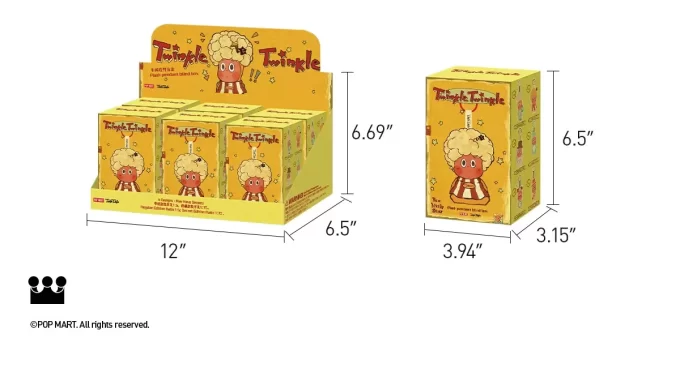 Twinkle Twinkle Be A Little Star Series – Λούτρινο Κουτί Κρεμαστό Στόρι