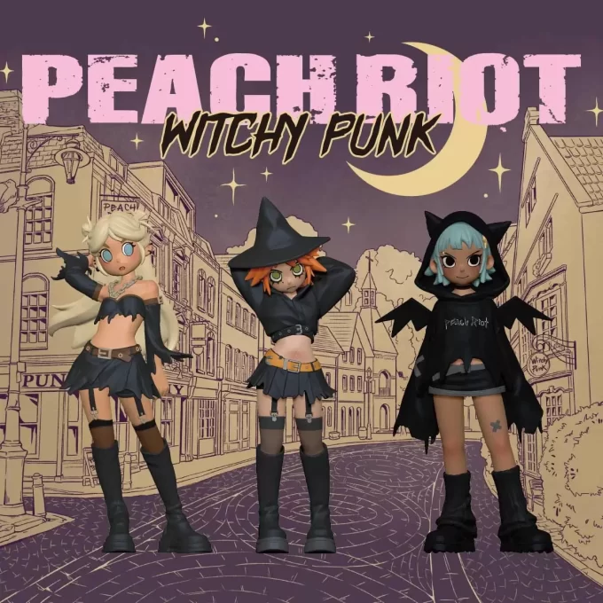 Φιγούρες Witchy Punk της Peach Riot