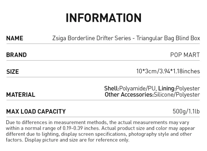 Zsiga Borderline Drifter Series – Τριγωνικό κουτί τυφλού τυφλού τσέπης