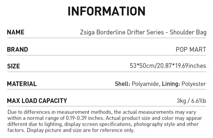 Τσάντα ώμου Zsiga Borderline Drifter Series